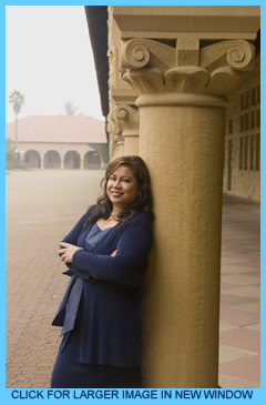Mina, column at Stanford